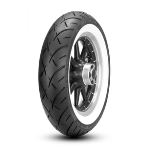 Metzeler 170/80-15 ME888 Cruiser White Wall Rear Tyre - Bias TL 77H