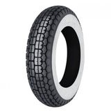 Mitas 350-8 MC-18 White Wall Front/Rear Scooter Tyre - TL 46J