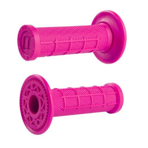 ODI 1/2 Waffle Mini MX Grips - Pink