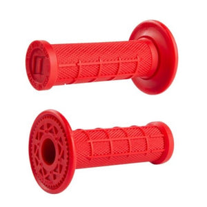 ODI 1/2 Waffle Mini MX Grips - Red