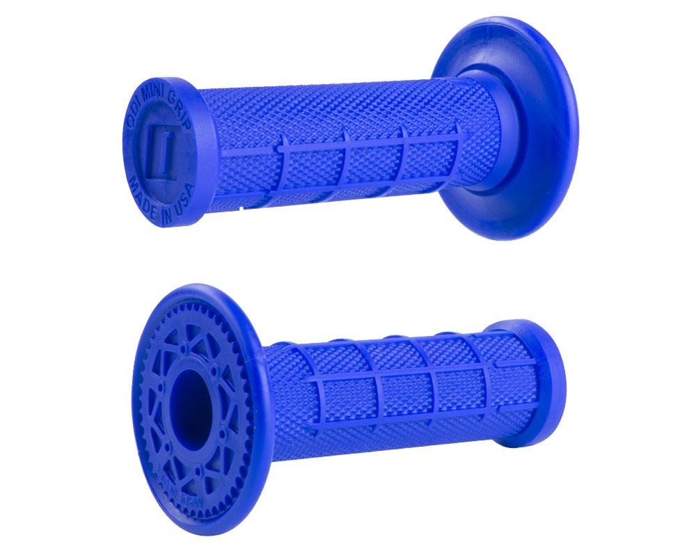 ODI 1/2 Waffle Mini MX Grips - Blue