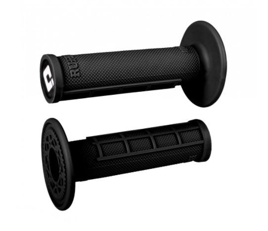 ODI 1/2 Waffle MX Grips - Ruffian - Black