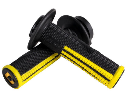 ODI EMIG Pro V2 Lock On Grips - Black/Yellow - 2 & 4 Stroke