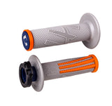 ODI Lock On Grips - EMIG Pro V2 - Grey/Orange - 2 & 4 Stroke