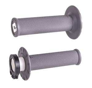 ODI Lock On Grips Zero Waffle - Grey - 2 & 4 Stroke