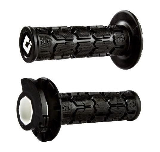 ODI Rogue Lock On Grips - Black - 2 & 4 Stroke