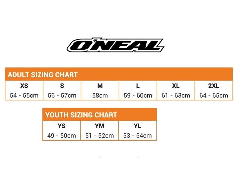 Oneal : Youth Large : 2 Series MX Helmet : Rush Red/Yellow