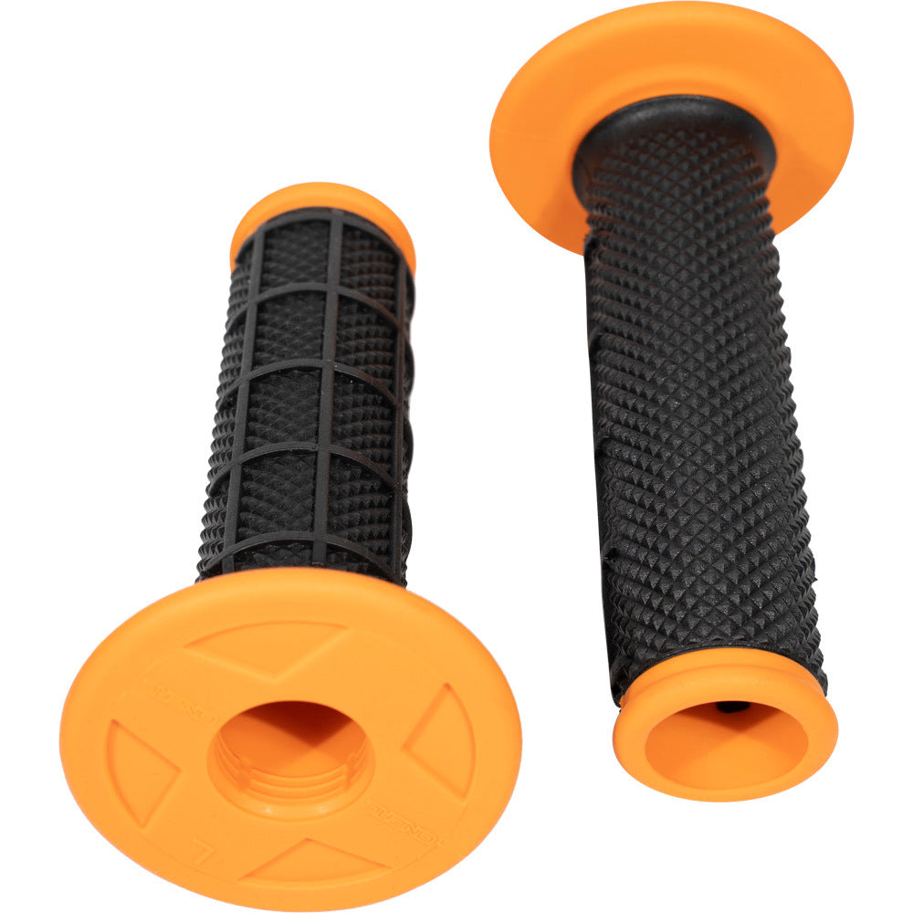 Oneal MX Pro Grips Half Waffle - Open End - Black/Orange