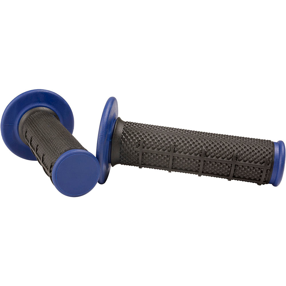 Oneal MX Pro Grips Half Waffle Dual Compound - Black/Blue