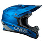 Oneal Adult 1 Series MX Helmet - Solid Blue