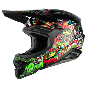 Oneal Adult 3 Series MX Helmet - Crank Multi
