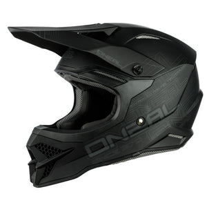 Oneal Adult 3 Series MX Helmet - Matt Black