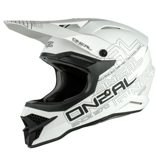 Oneal 3SRS MX Helmet - Flat White