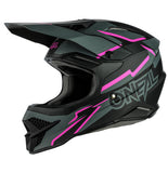 Oneal Adult 3 Series MX Helmet - Voltage Black Pink