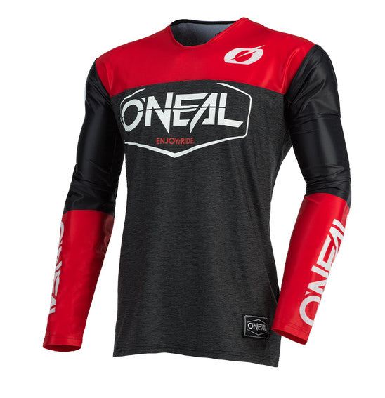 Oneal Adult MAYHEM Hexx MX Jersey - Black/Red