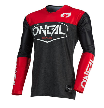 Oneal Adult MAYHEM Hexx MX Jersey - Black/Red