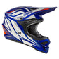 Oneal Adult 3 Series MX Helmet - Vertical Blue White