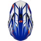 Oneal Adult 3 Series MX Helmet - Vertical Blue White
