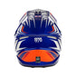 Oneal Adult 3 Series MX Helmet - Vertical Blue White