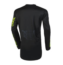 Load image into Gallery viewer, Oneal Youth ELEMENT Attack V.23 MX Jersey - Black/Neon