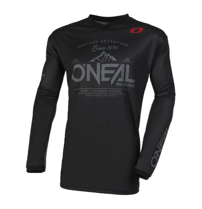 Oneal ELEMENT Dirt V.23 MX Jersey - Black/Grey