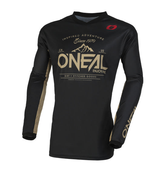 Oneal ELEMENT Dirt V.23 MX Jersey - Black/Sand