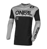 Oneal ELEMENT Racewear V.23 MX Jersey - Black/Grey