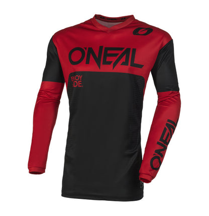 Oneal ELEMENT Racewear V.23 MX Jersey - Black/Red