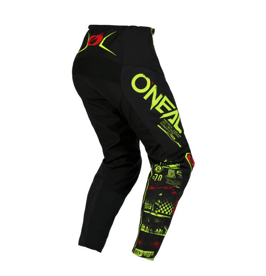 Oneal Youth ELEMENT Attack V.23 MX Pant - Black/Neon