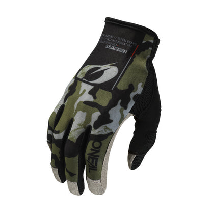 Oneal Mayhem Adult MX Gloves - Camo Black/Green