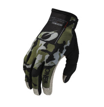 Load image into Gallery viewer, Oneal Mayhem Adult MX Gloves - Camo Black/Green