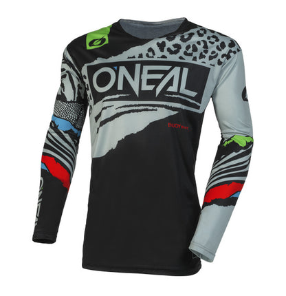 Oneal Youth MAYHEM Wild V.23 MX Jersey - Black/Grey