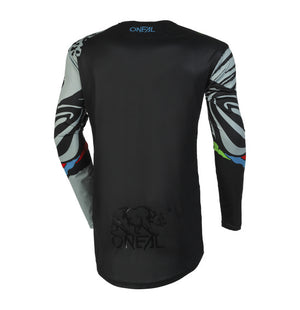 Oneal MAYHEM Adult Wild V.23 MX Jersey - Black/Grey