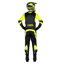 Load image into Gallery viewer, Oneal Youth Element MX Pants - Racewear V24 Black/Yellow