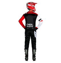 Load image into Gallery viewer, Oneal Youth Element MX Pants - Warhawk V24 Black/White/Red