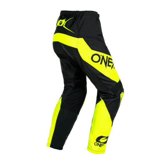 Oneal Youth Element MX Pants - Racewear V24 Black/Yellow