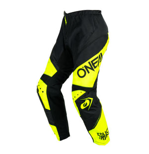 Oneal Youth Element MX Pants - Racewear V24 Black/Yellow