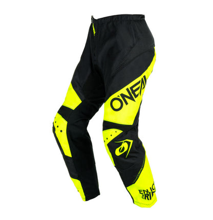 Oneal Youth Element MX Pants - Racewear V24 Black/Yellow