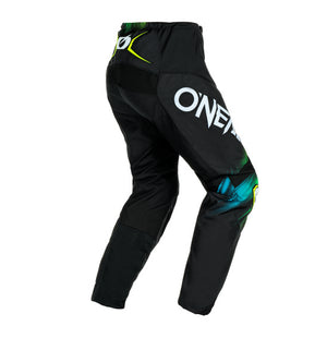 Oneal Adult Element MX Pants - Voltage V24 Black/Green