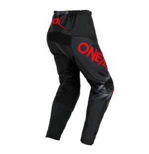 Oneal Adult Element MX Pants - Voltage V24 Black/Red