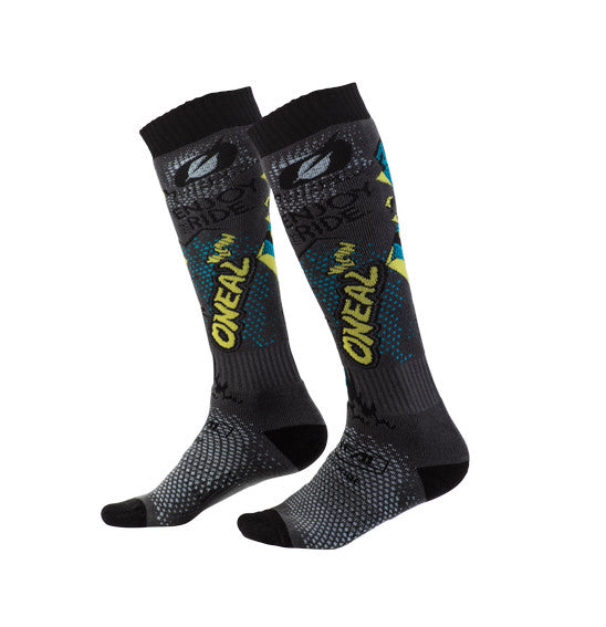 Oneal Adult Pro MX Villain Sock - Grey
