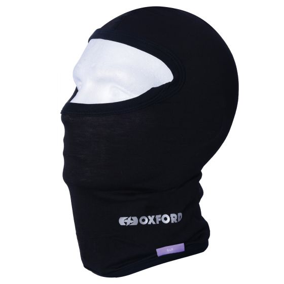 Oxford Silk Deluxe Balaclava - Black