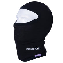 Load image into Gallery viewer, Oxford Silk Deluxe Balaclava - Black