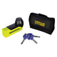 Oxford Titan Disc Lock - 10mm Pin - Yellow