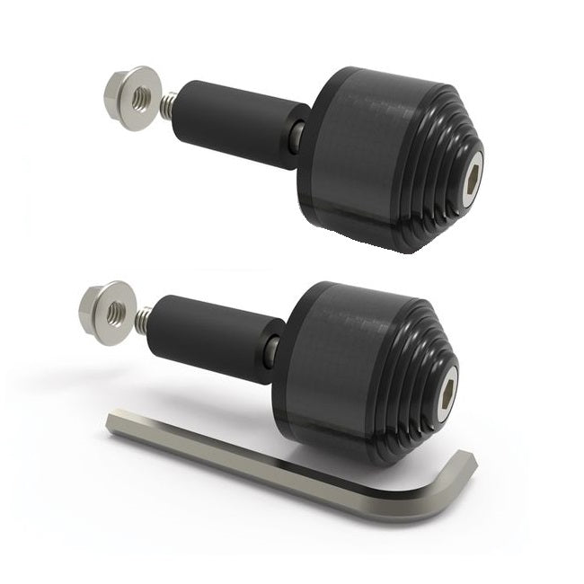 Oxford Carbends 2 Handlebar Ends - Black