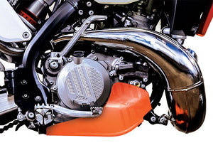 Rtech Plastic Skid Plate Orange - KTM 250-300 EXC SX XC  17-23