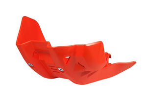 Rtech Plastic Skid Plate Orange - KTM 450SXF 16-18 450EXCF 500EXCF 17-23