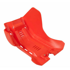 Rtech Plastic Skid Plate Orange - HUSQVARNA 450 19-20 KTM 450 19-20