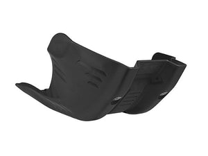 Rtech Plastic Bash Plate Black - KTM SXF EXCF HUSQVARNA FC FE