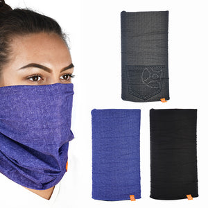 Oxford Comfy Face Mask - 3 Pack - Jeans